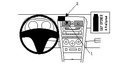 Brodit 854164 ProClip mittfäste Toyota Corolla 09-11