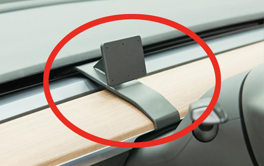 Brodit 855497 ProClip mittfäste Tesla 3 18-21