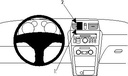 Brodit 854569 ProClip center mount Suzuki SX4 11-15