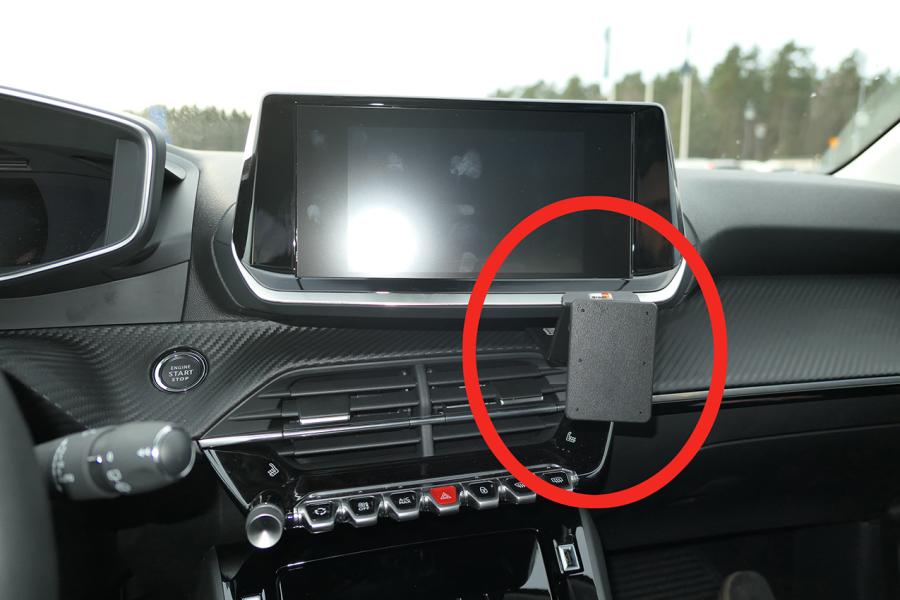 Brodit 855590 ProClip center mount air vent Peugeot 208 /2008 20-22