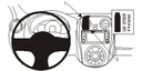 Brodit 854978 ProClip center mount Nissan Note 13-19