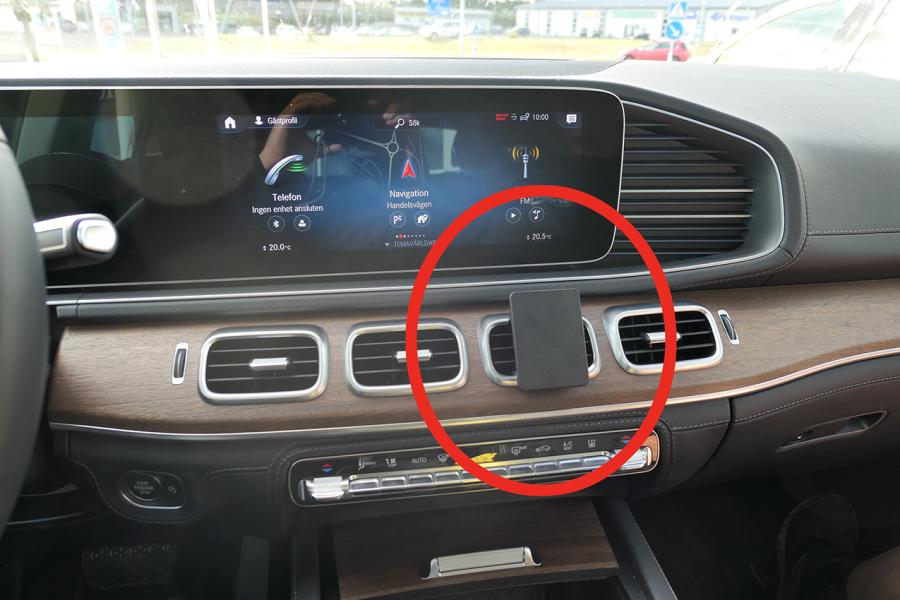 Brodit 855517 ProClip mittfäste Mercedes Benz GLE-Class 19-25