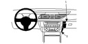 Brodit 854786 ProClip center mount angled mount Audi A7 11-17