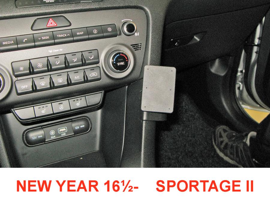 ProClip autokoht kiin kesk KiaSportage16-21