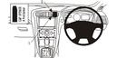 Brodit 654822 ProClip center mount Ford Mondeo 15-19