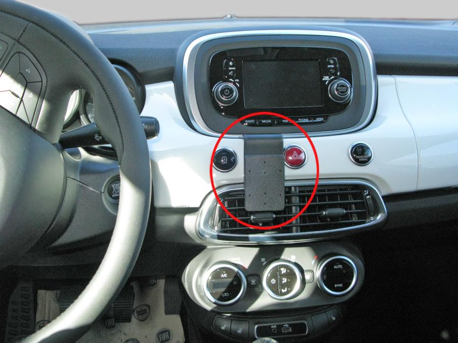 Brodit 855097 ProClip mittfäste Fiat500 X15-20