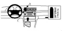 Brodit 852599 ProClip BMW 3xx/M3 98-05 Compact 01-07 mittfäste