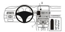 Brodit 853594 ProClip BMW 3xx E90/91/92/93 05-12 mittfäste Navilla