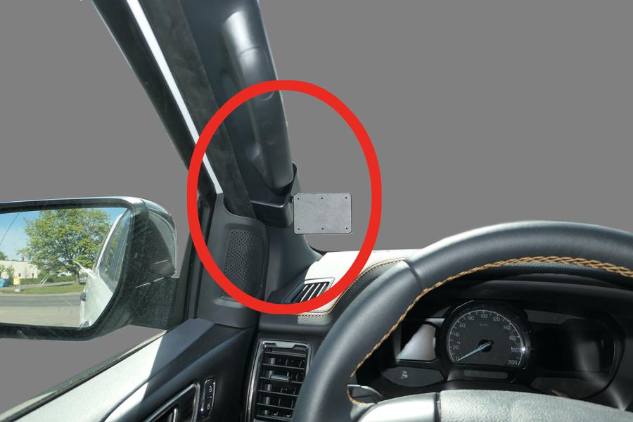 Brodit 805516 ProClip A-stolpsfäste Ford Ranger/Wildtrak 16-21/Rapto