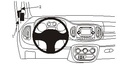 Brodit 804882 ProClip A-stolpsfäste Fiat 500 L 13-19