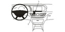 Brodit 853852 ProClip mittfäste Mercedes Benz S-Class 06-13