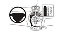 Brodit 853574 ProClip autokoh fäste kes Renault Grand Modus 05-12 Modus 05-13