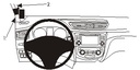 Brodit 804994 ProClip A-stolpsfäste Nissan Qashqai 14-18