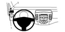 Brodit 804464 ProClip A-stolpsfäste Nissan NV200/Evalia 10-19
