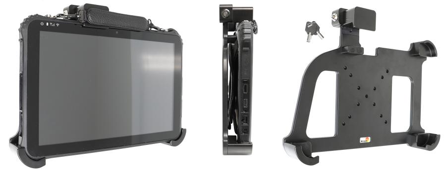 Brodit 739022 Holder with tilt swivel with two keys Logic Instrument Fieldbook K122