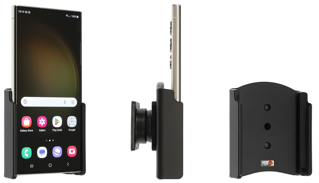 Brodit 711346 Passive holder Samsung Galaxy S23 Ultra SM-S918B/DS