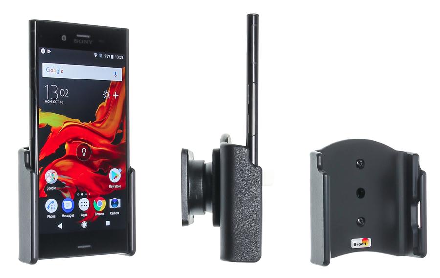 Brodit 711008 Passiivipidin with tilt swivel Sony Sony Experia xz1