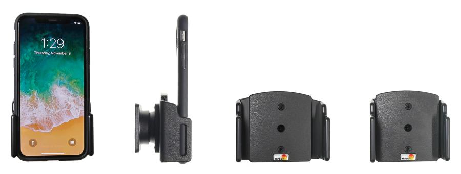 Brodit 711013 Passive holder with tilt swivel