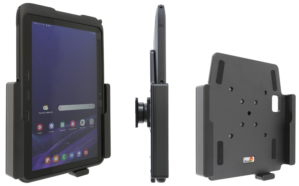Brodit 711328 Passiv hållare Samsung Galaxy Tab Active 4 Pro SM-T630/SM-T636