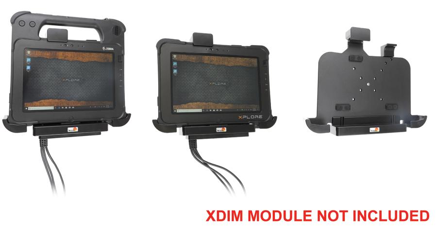 Brodit 216122 Passiv hållare låsbar Zebra/Xplore L10 XPAD/XSLATE