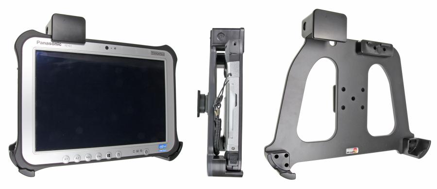 Brodit 541650 Passive holder Panasonic Toughpad FZ-G1 spring lock