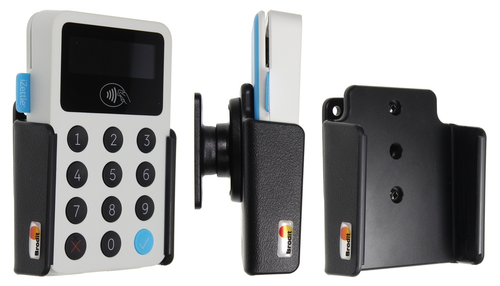 Brodit 511935 Passiv hållare med kulled iZettle Reader