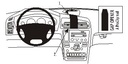 Brodit 213413 Brodit monteringteline taksamitt Volvo S60 00-10 V70 N 00-08 XC70