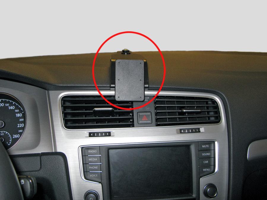 Brodit 213522 Brodit mounting platform center mount Volkswagen Golf VII13-17