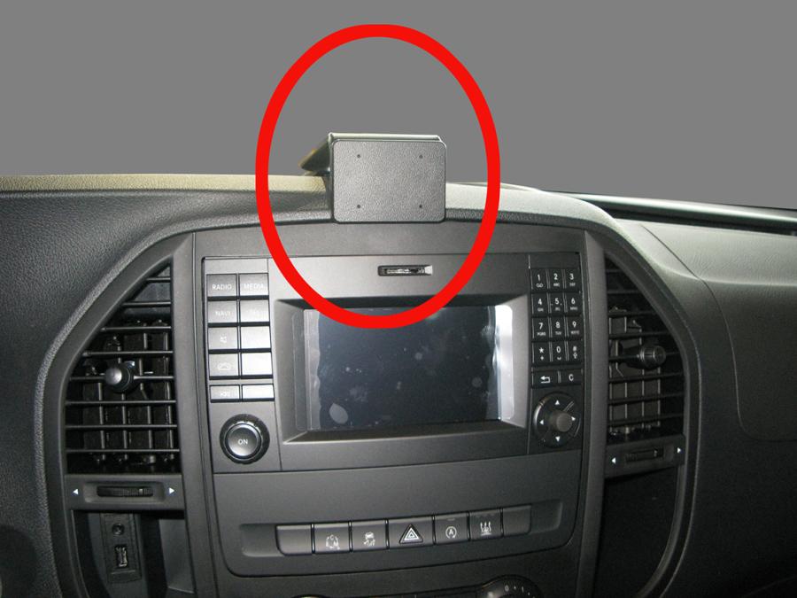 Brodit 213531 Mounting platform vehicle-specific extra-strength Mercedes Benz Vito 15-21