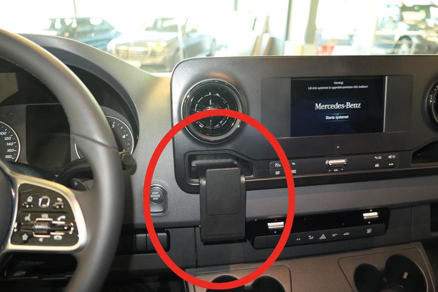 Asennusteline autokoht vahva Mercedes Benz Sprinter 19-26