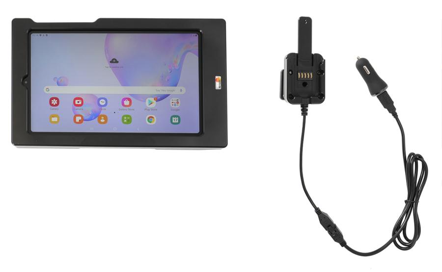 Brodit 758193 Aktiv hållare förstärkt ciggkontakt Samsung Galaxy Tab A 8.4 (2020) SM-T307