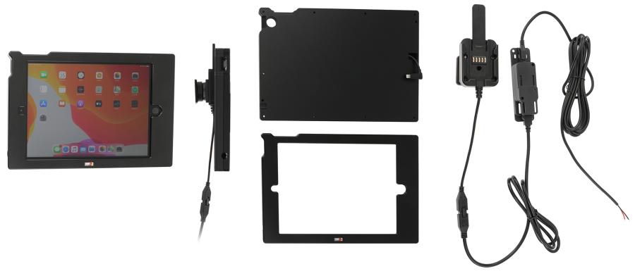 Brodit 759168 Aktiv hållare förstärkt fast installation Apple iPad 10.2 7th Gen/iPad 10.2 8th