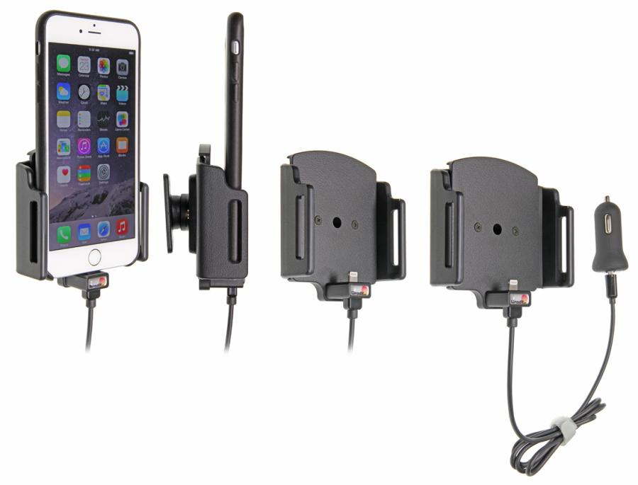 Brodit 521667 Active holder with USB-cable and cig-plug adapter