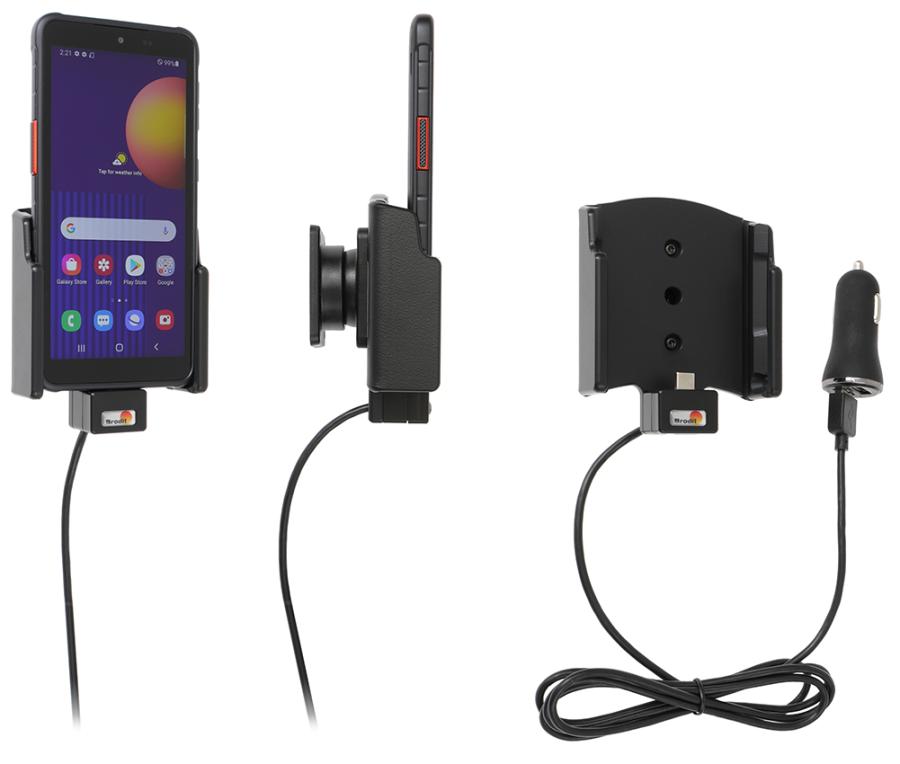 Brodit 721242 Aktiv hållare ciggkontakt Samsung Galaxy Xcover 5