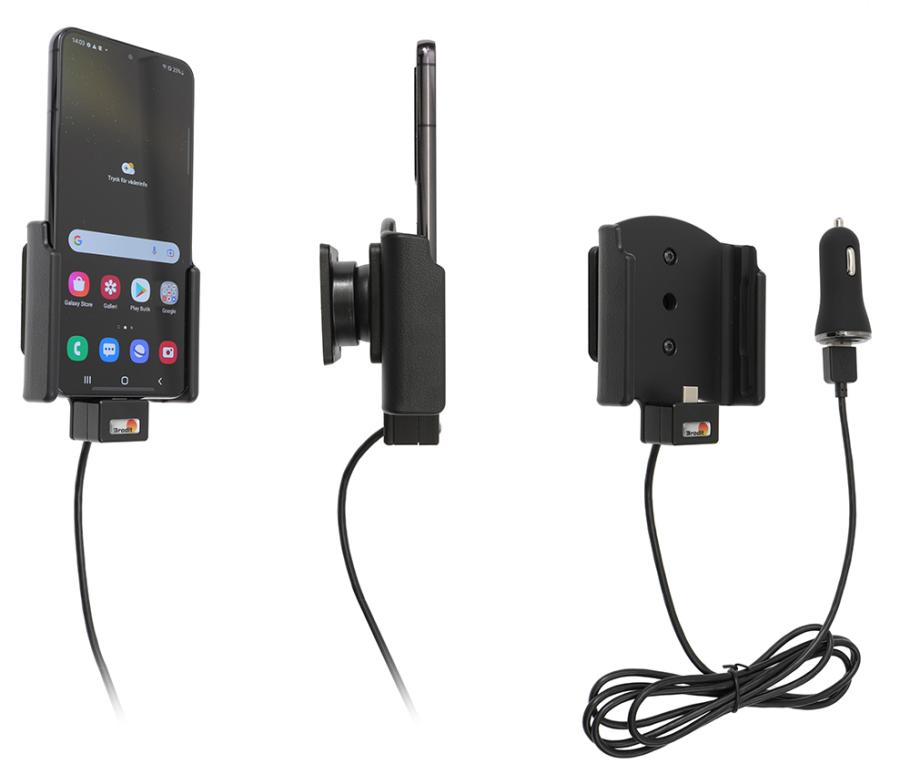 Brodit 721293 Aktiv hållare ciggkontakt Samsung Galaxy S22 5G SM-S901B/SM-S901B/DS