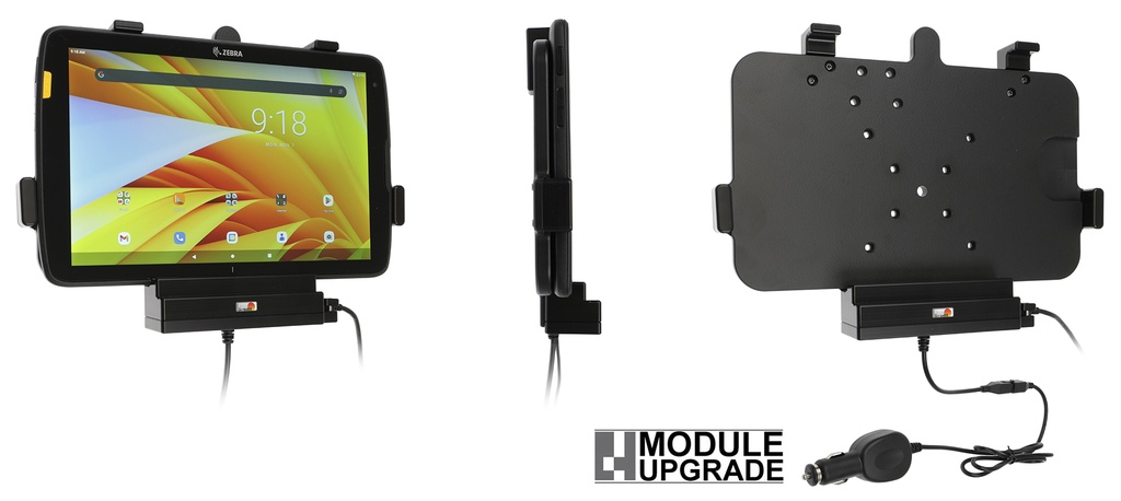 Brodit 712325 Aktiv hållare ciggkontakt Rugged Boot/Exoskeleton Zebra ET40/45 10