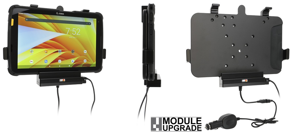 Brodit 712326 Aktiv hållare ciggkontakt Rugged Boot/Exoskeleton Zebra ET40/45 10