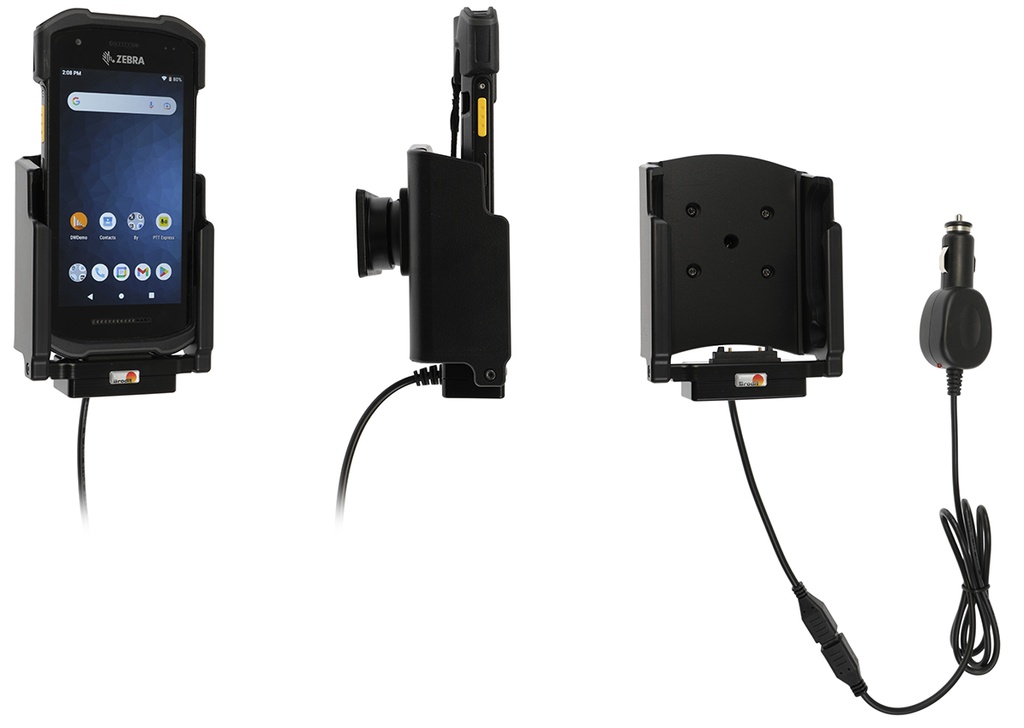 Brodit 712338 Active holder cig-plug original Rugged Boo Zebra TC21/TC26