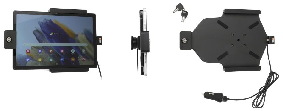 Brodit 735286 Active holder cig-plug lock Samsung Galaxy Tab A8 SM-X200/205