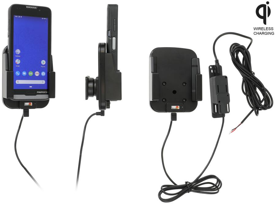 Brodit 719232 Aktiv hållare Qi wireless fast installation Datalogic Memor 20