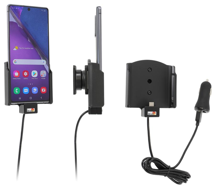 Brodit 721221 Active holder with tilt swivel cig-plug Samsung Galaxy Note 20 5G