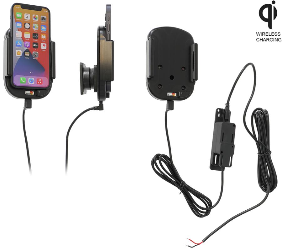 Brodit 719234 Aktiv hållare för fast installation Qi wireless Apple iPhone 12 Mini