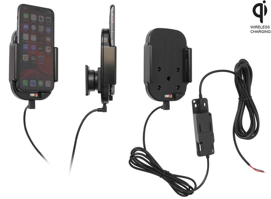 Brodit 719161 Aktiv hållare för fast installation Qi wireless Apple iPhone 11 Pro