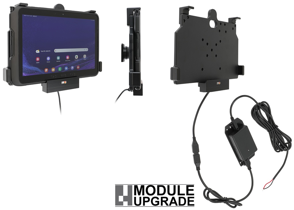 Brodit 713328 Aktiv hållare för fast installation MU Samsung Galaxy Tab Active 4 Pro SM-T630/