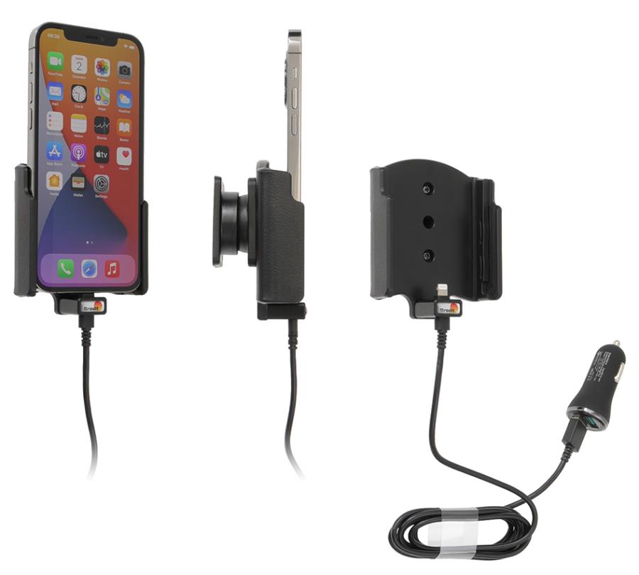 Brodit 721235 Active holder cig-plug QC3A+2,4A Apple iPhone 12