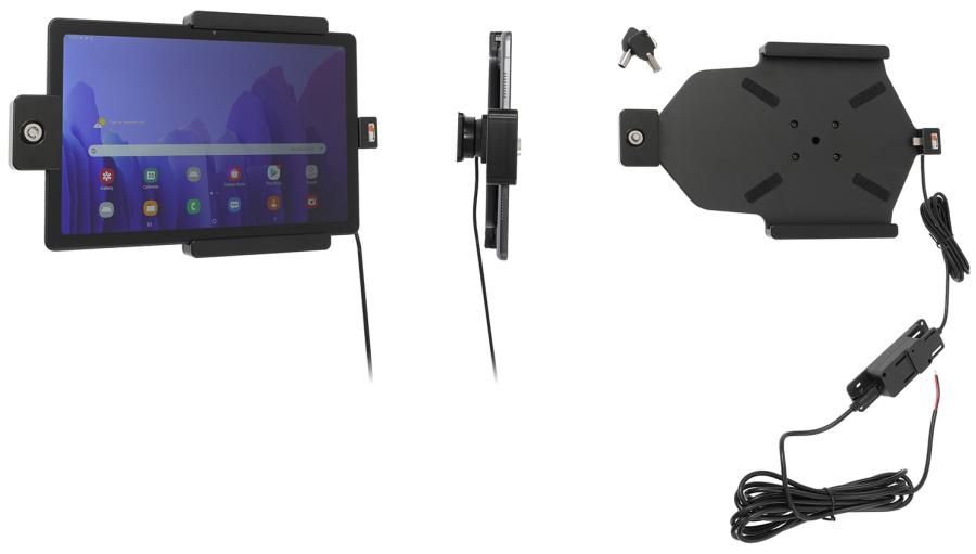 Brodit 736229 Active holder lockable Samsung 2020 fixed installation Galaxy Tab A7 10.4 SM-T500/T505