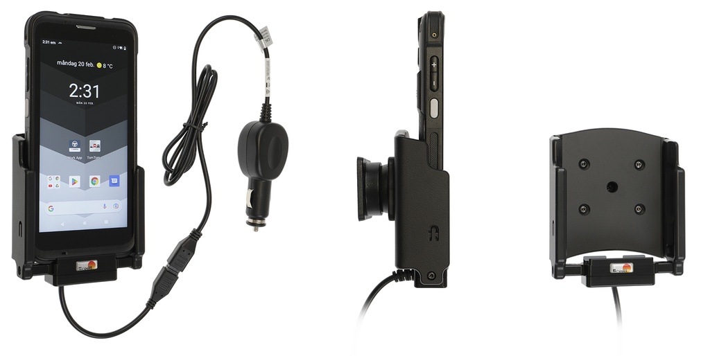 Brodit 712343 Active holder cig-plug pogo Webfleet Pro M