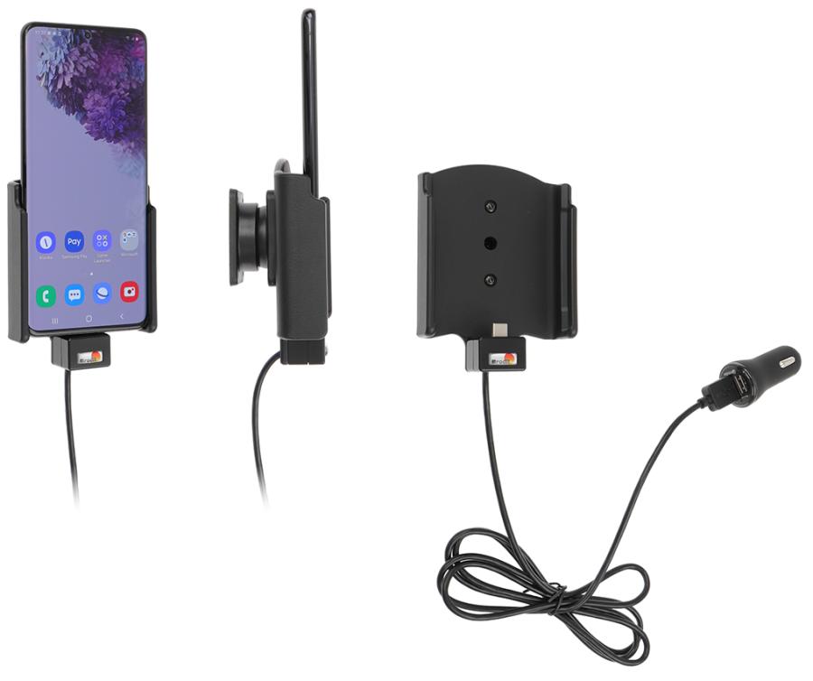 Brodit 721191 Active holder with tilt swivel cig-plug Samsung Galaxy S20 Plus 5G