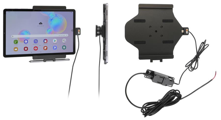 Brodit 727166 Active holder with tilt swivel for fixed installation Samsung Galaxy Tab S6 10.5