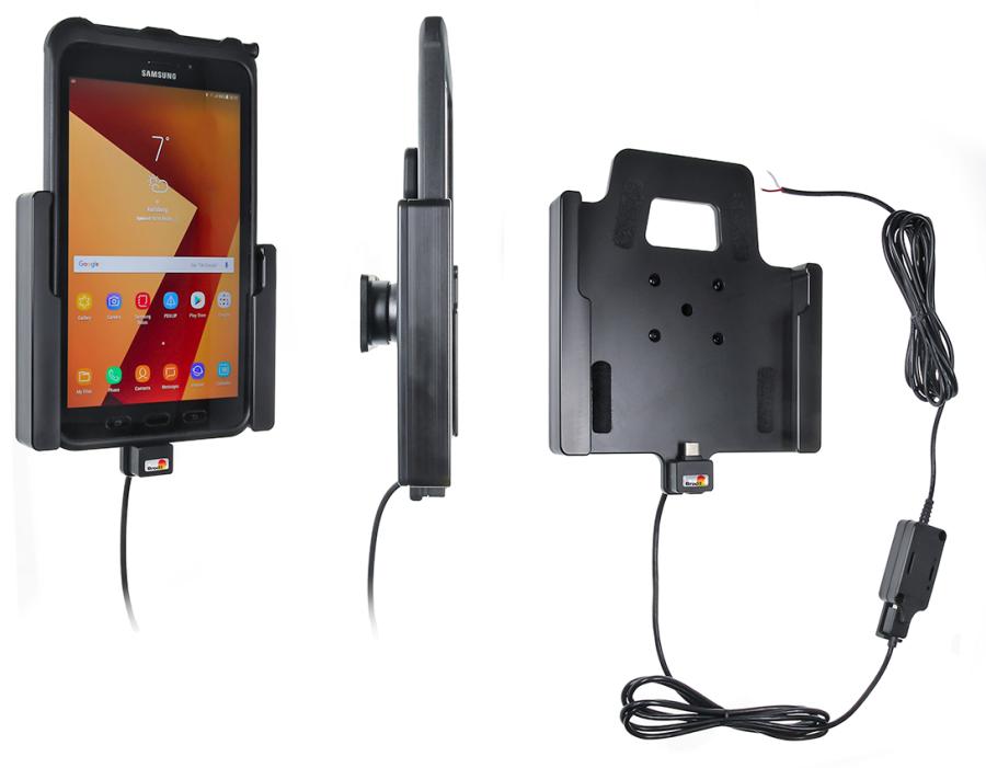 Brodit 727002 Active holder with tilt swivel for fixed installation Samsung Galaxy Tab Active 2/3